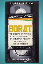 Borat: VHS kazeta materiálů "ne-moc-přijatelných" podle Kazašského ministerstva cenzůry a obřízky – plakát filmu