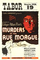 Murders in the Rue Morgue – plakát filmu