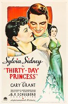 Thirty Day Princess – plakát filmu