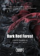Tmavě červený les – plakát filmu