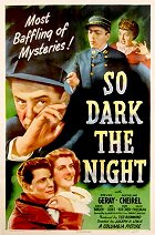 So Dark the Night – plakát filmu