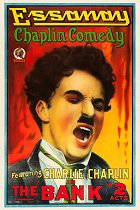 Chaplin bankovním sluhou – plakát filmu