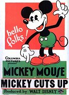 Mickey Cuts Up – plakát filmu