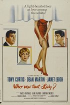 Who Was That Lady? – plakát filmu
