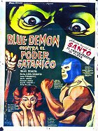 Blue Demon vs. el poder satánico – plakát filmu