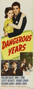 Dangerous Years – plakát filmu