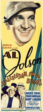 Hallelujah, I'm a Bum – plakát filmu