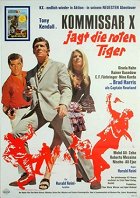 Kommissar X - Jagt die roten Tiger – plakát filmu