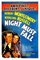 Night Must Fall – plakát filmu