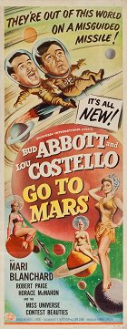 Abbott and Costello Go to Mars – plakát filmu