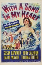 With a Song in My Heart – plakát filmu