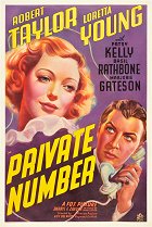 Private Number – plakát filmu