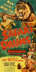Safari Drums – plakát filmu