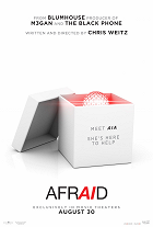 Afraid – plakát filmu