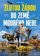Žlutou žábou do země modrého nebe – plakát filmu