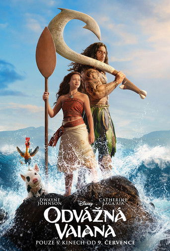 Odvážná Vaiana – plakát filmu