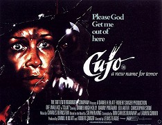 Cujo, vzteklý pes – plakát filmu