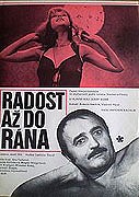 Radost až do rána – plakát filmu