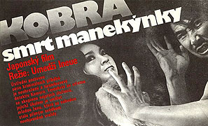 Kobra - smrt manekýnky – plakát filmu