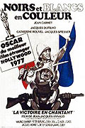 Noirs et blancs en couleur – plakát filmu