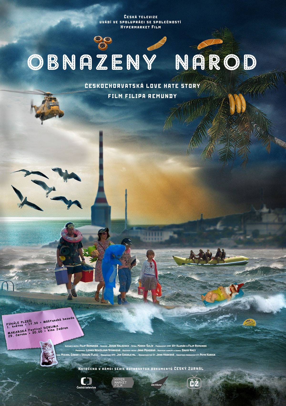 Český žurnál: Obnažený národ – plakát filmu