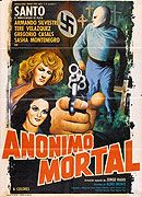 El Santo bojuje proti vražedným anonymům – plakát filmu