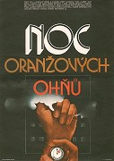 Noc oranžových ohňů – plakát filmu