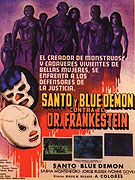 Santo y Blue Demon contra el doctor Frankenstein – plakát filmu