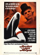Vraždy v ulici Morgue – plakát filmu
