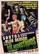 El Santo a Blue Demon proti příšerám – plakát filmu