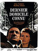 Poslední adresa – plakát filmu
