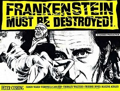 Frankenstein Must Be Destroyed – plakát filmu