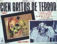 Cien gritos de terror – plakát filmu