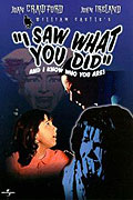 I Saw What You Did – plakát filmu