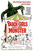 Beach Girls and the Monster, The – plakát filmu