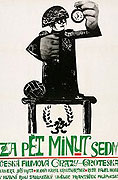 Za pět minut sedm – plakát filmu