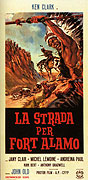 Strada per Fort Alamo, La – plakát filmu