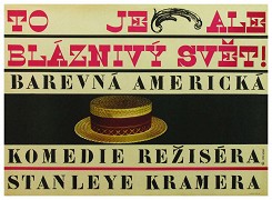 To je ale bláznivý svět – plakát filmu