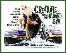 Creature from the Haunted Sea – plakát filmu