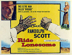 Ride Lonesome – plakát filmu