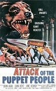 Attack of the Puppet People – plakát filmu