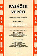 Pasáček vepřů – plakát filmu