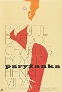 Pařížanka – plakát filmu