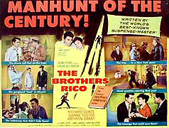 Brothers Rico, The – plakát filmu