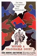 Beyond a Reasonable Doubt – plakát filmu