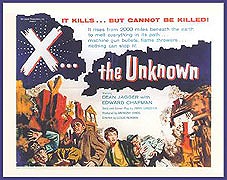 X the Unknown – plakát filmu