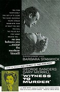 Witness to Murder – plakát filmu