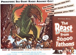 Beast From 20,000 Fathoms, The – plakát filmu