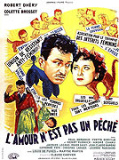 Amour n'est pas un péché, L' – plakát filmu
