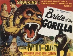 Bride of the Gorilla – plakát filmu